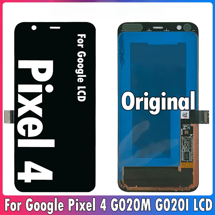 Original For Google Pixel 4 LCD Display Touch Digitizer Screen For Google Pixel 4 G020M LCD Screen Replacement Repair Parts