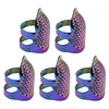 Cross-Stitch Tools Retro Adjustable Thimble Non-Slip Hand Sewing Thimble Ring