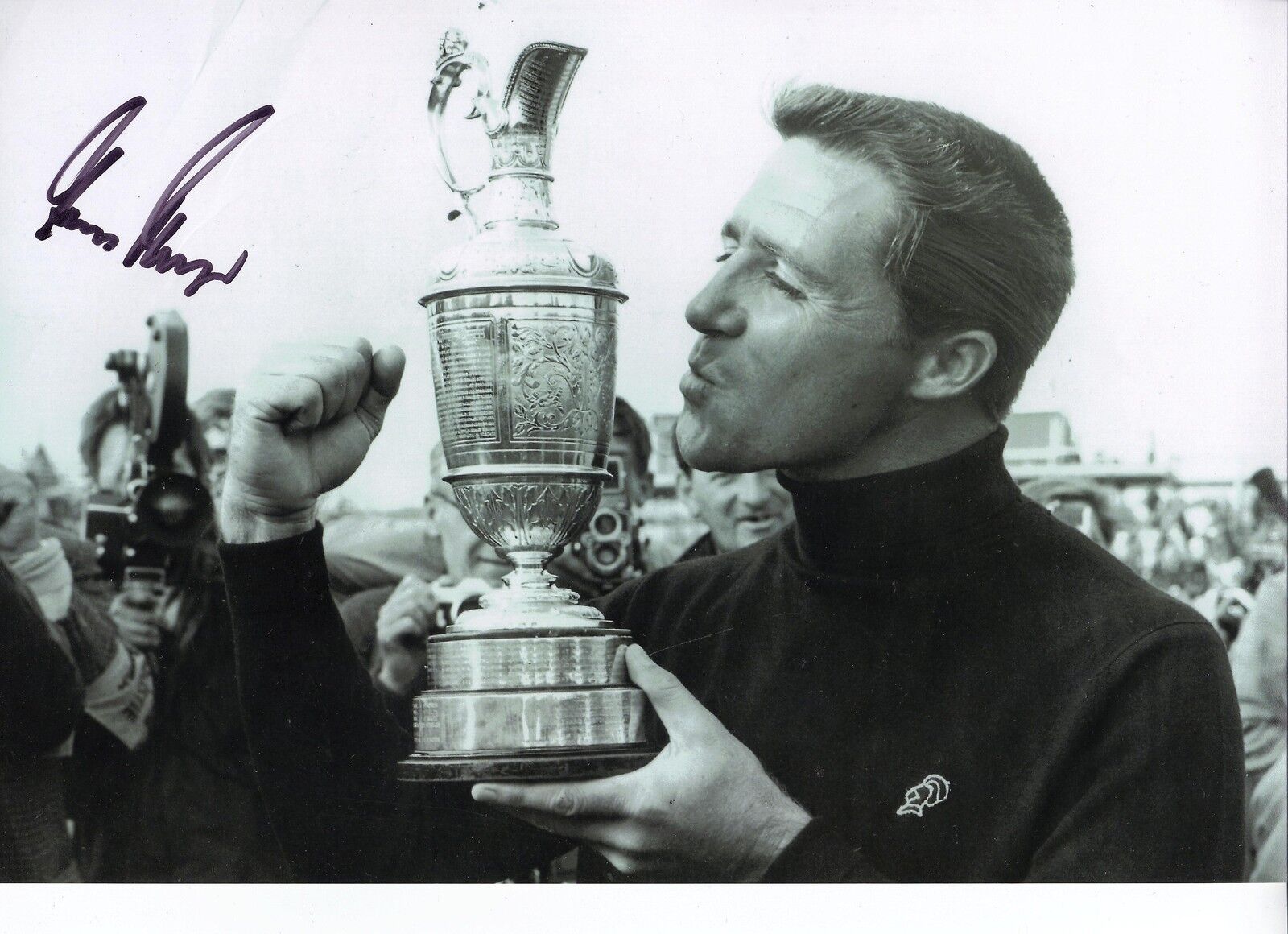 Gary Player Genuine Hand Signed 12X8 Photo Poster painting Golf Legend (3167)