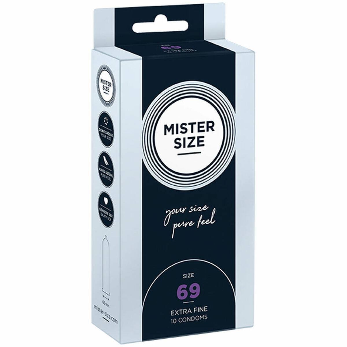 Condoms Mister Size &Oslash; 6,9 cm (10 pcs)
