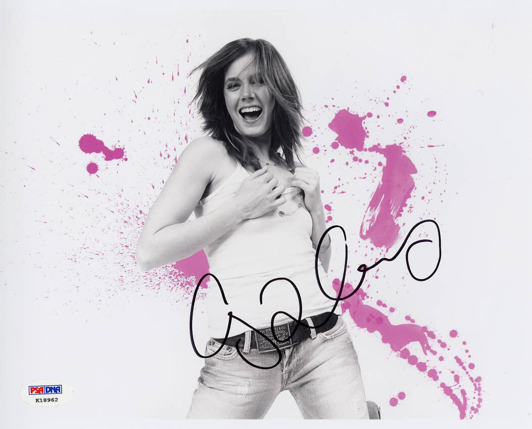 Amy Adams SIGNED 8x10 Photo Poster painting Superman Justice League SEXY PSA/DNA AUTOGRAPHED