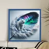Feather Aurora-11CT Stamped Cross Stitch 45*45cm/17.72*17.72in tapestrymarket