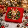 DIY Foldable Pearl Diamond Painting Gift Box &ndash; Sparkling Christmas Craft & Elegant Gift Packaging