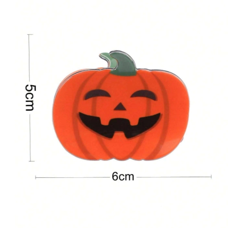 Halloween Punk Women’s Pumpkin Plastic Hair Claws