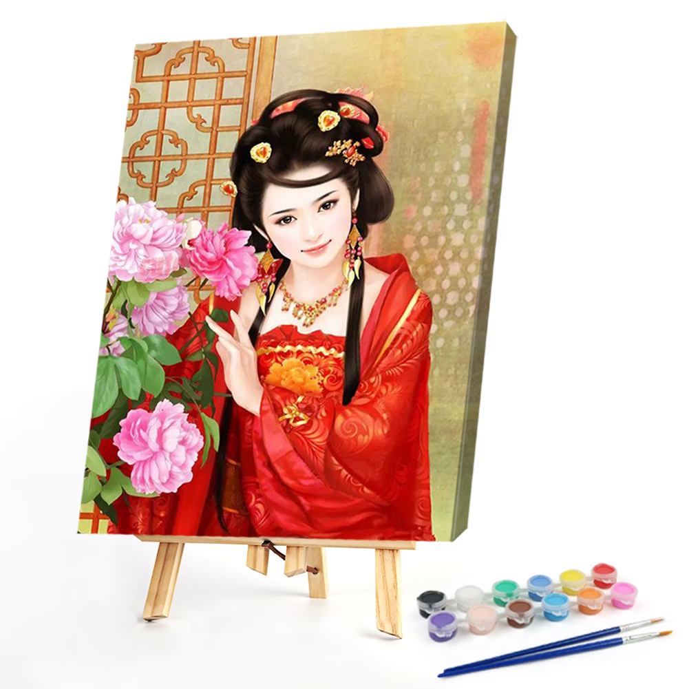 

40*50CM - Paint By Numbers - Ancient Beauty, 501 Original