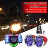 Motorcycle Bluetooth-compatible Audio Sound System Stereo Speakers Radio USB Charger