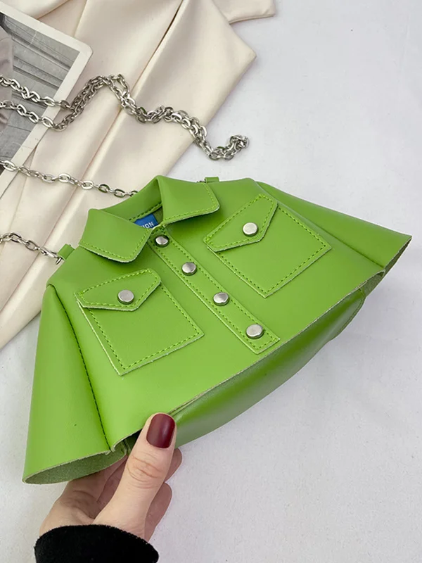 Split-Joint Rivet Jacket-Shaped Chains Crossbody Bags Bags Accessories Bags