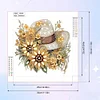Flower Hat-Crystal Rhinestone Diamond Painting