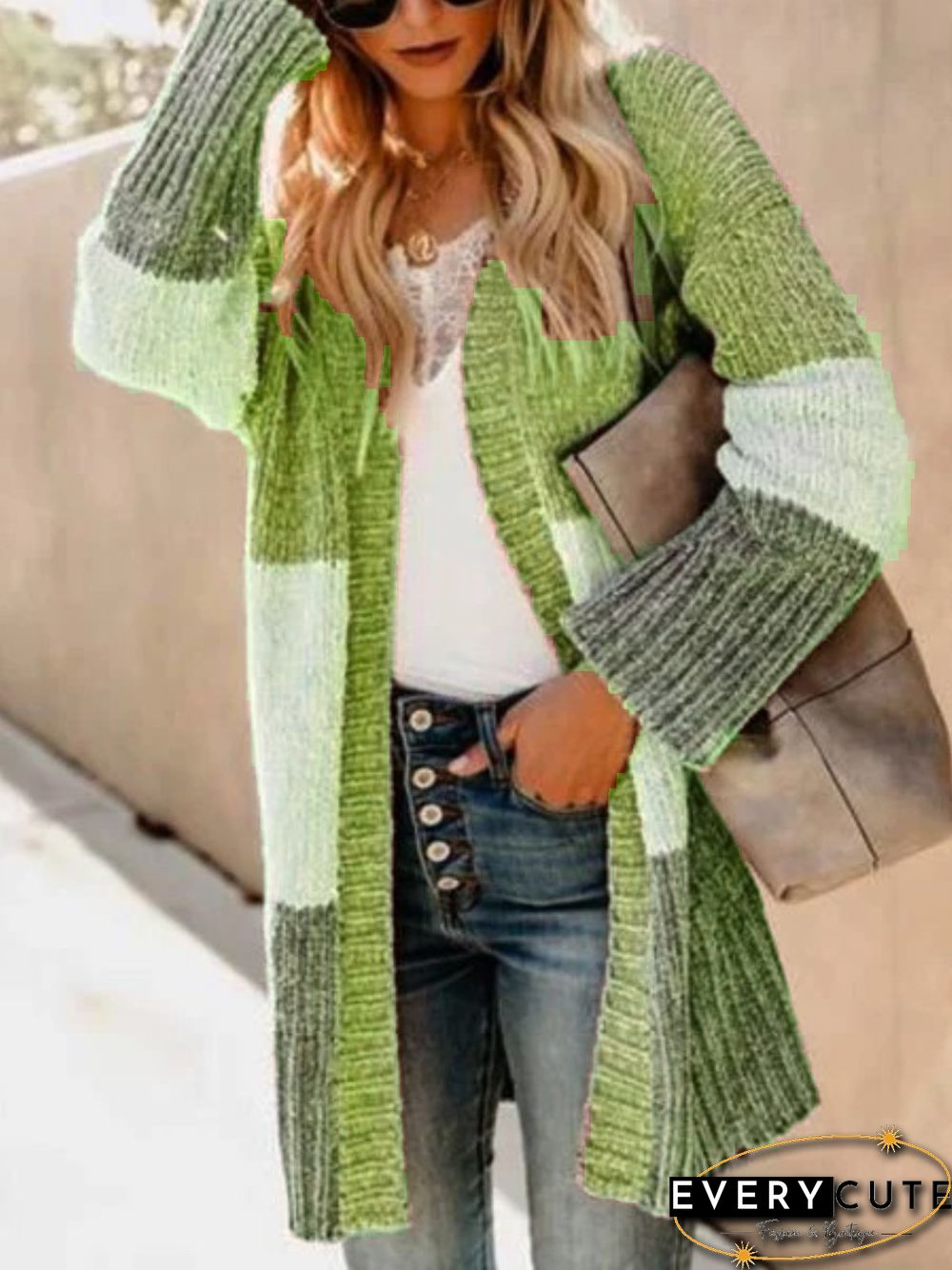 Casual Plus Size Sweater coat Cardigan