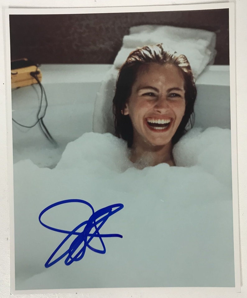 Julia Roberts Signed Autographed Pretty Woman