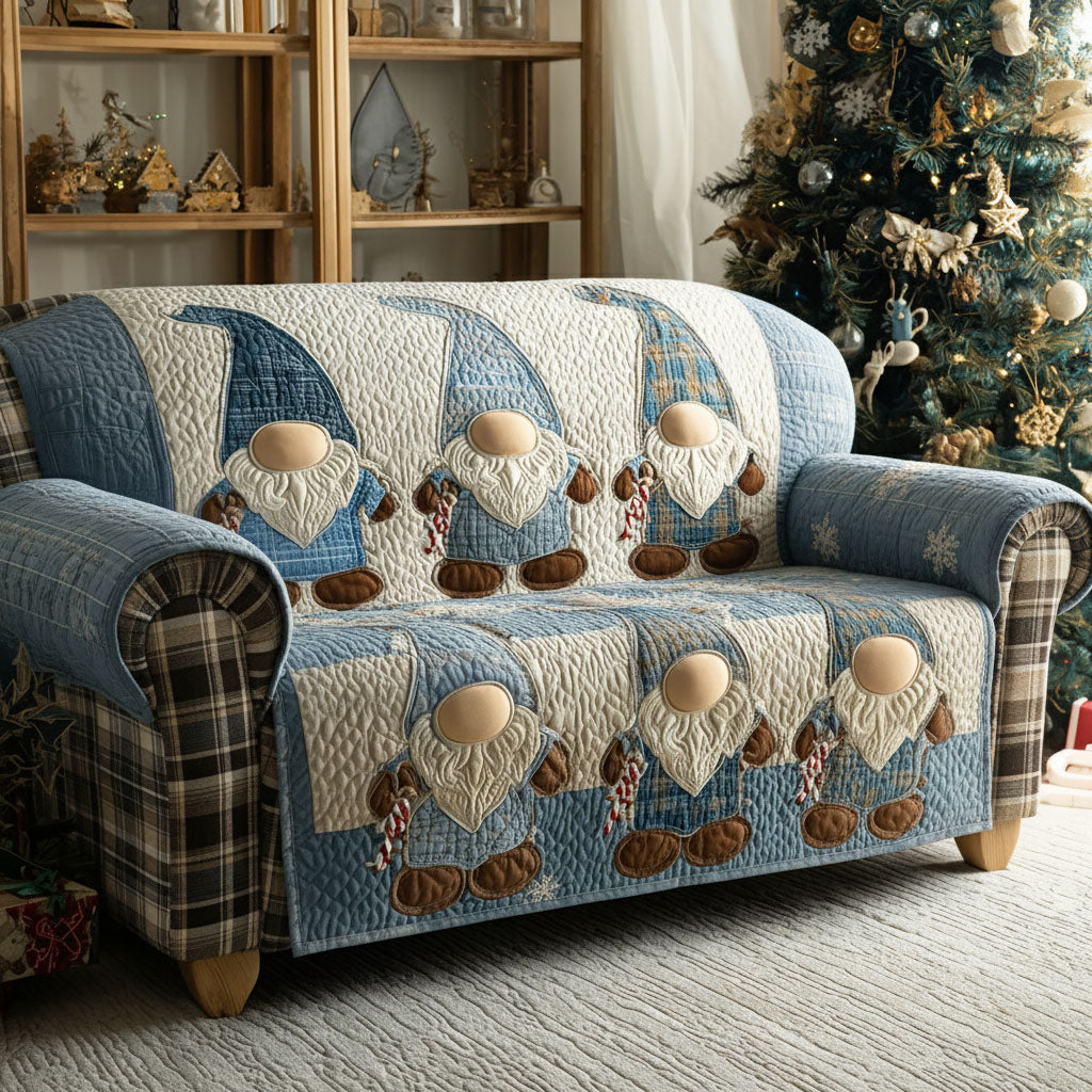 Christmas Cuties Quilted Sofa Cover NCU0PT10465 everthome