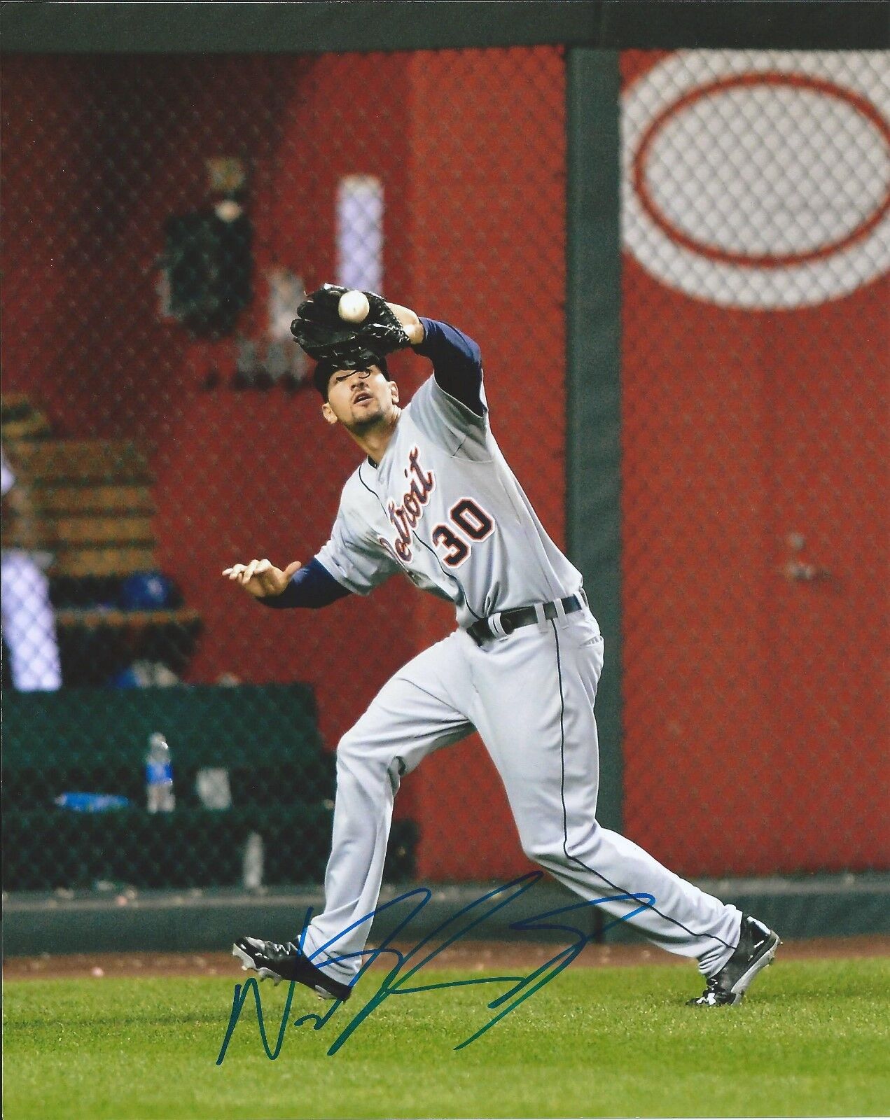 NICK CASTELLANOS signed DETROIT TIGERS 8x10 Photo Poster painting