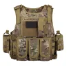 1000D Oxford Cloth Body Armor Plate Carrier Camouflage Military Tactical Vest 