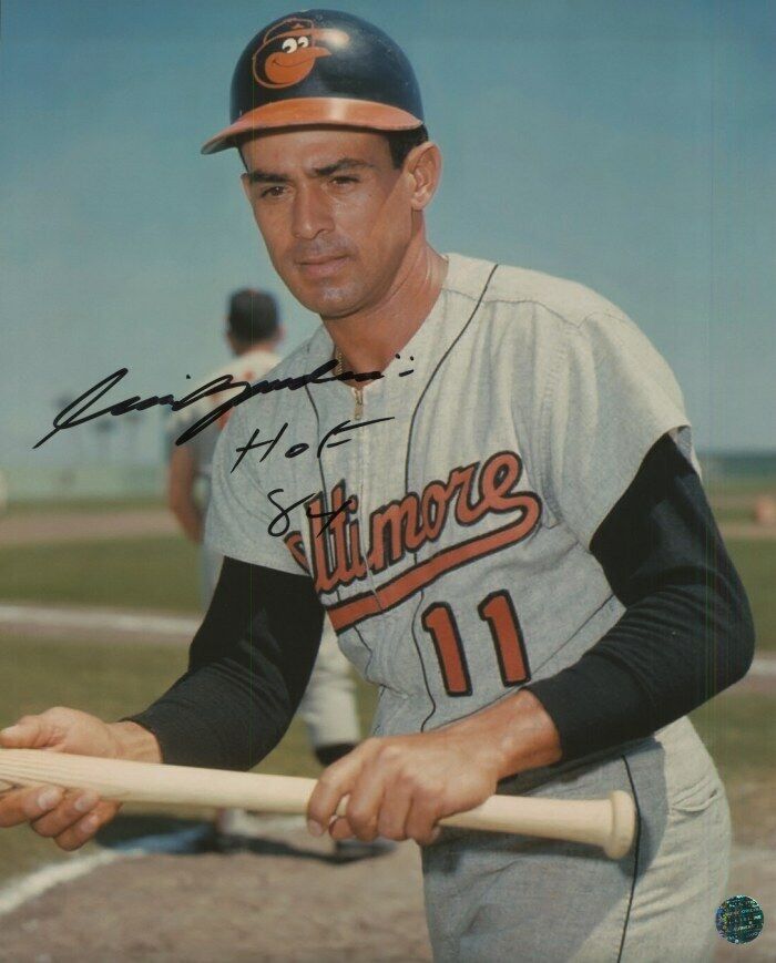 LUIS APARICIO - MLB Autographed Original 8x10 Photo Poster painting LOA TTM