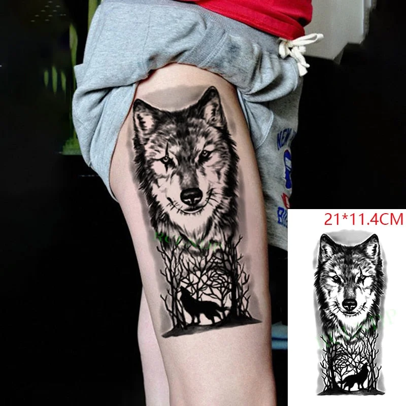 Waterproof Temporary Tattoo Sticker protector of Ancient Egypt Egyptian totem Anubis fake tatto flash tatoo for men women girl