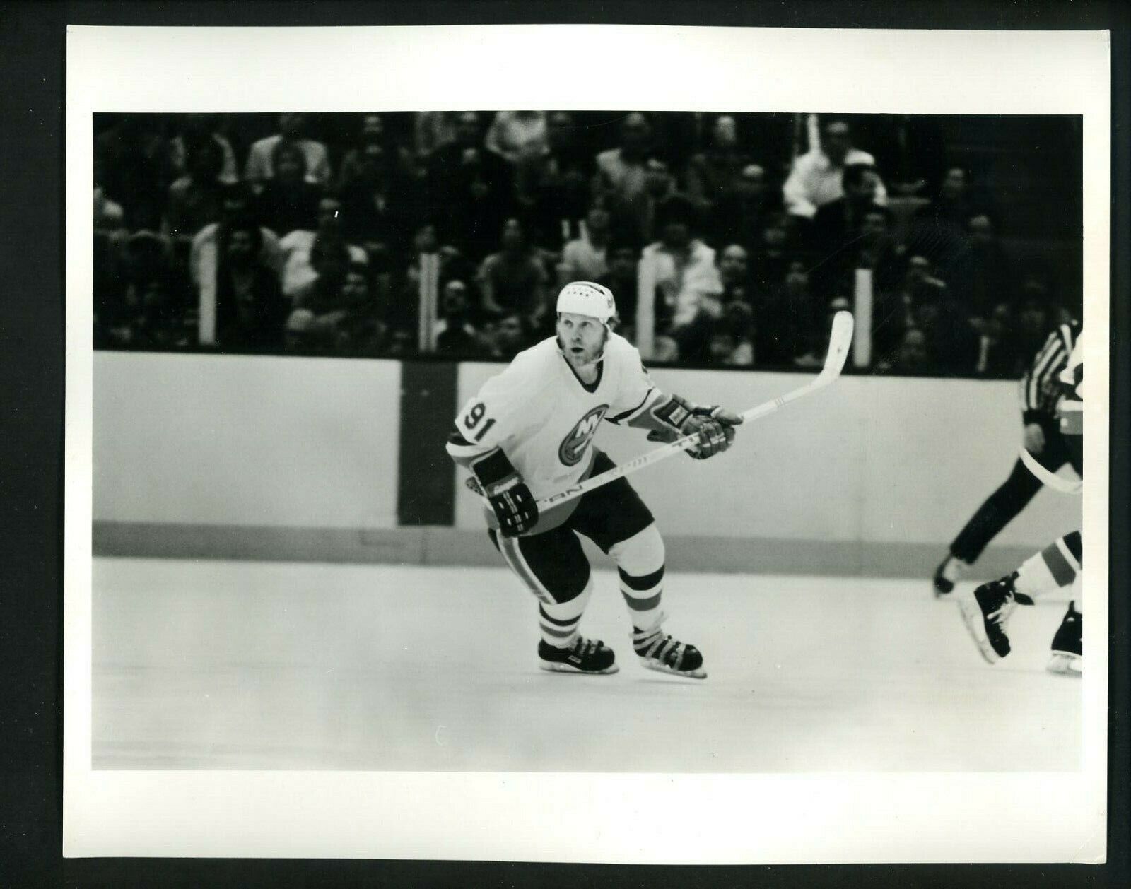 Butch Goring circa 1980's SPORT Magazine Press Original Photo Poster painting NY Islanders 3C3C