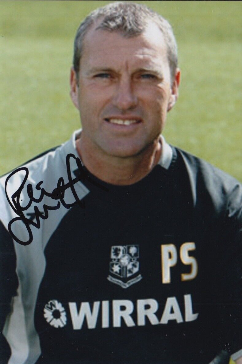 PETER SHIRTLIFF HAND SIGNED 6X4 Photo Poster painting TRANMERE ROVERS FOOTBALL AUTOGRAPH