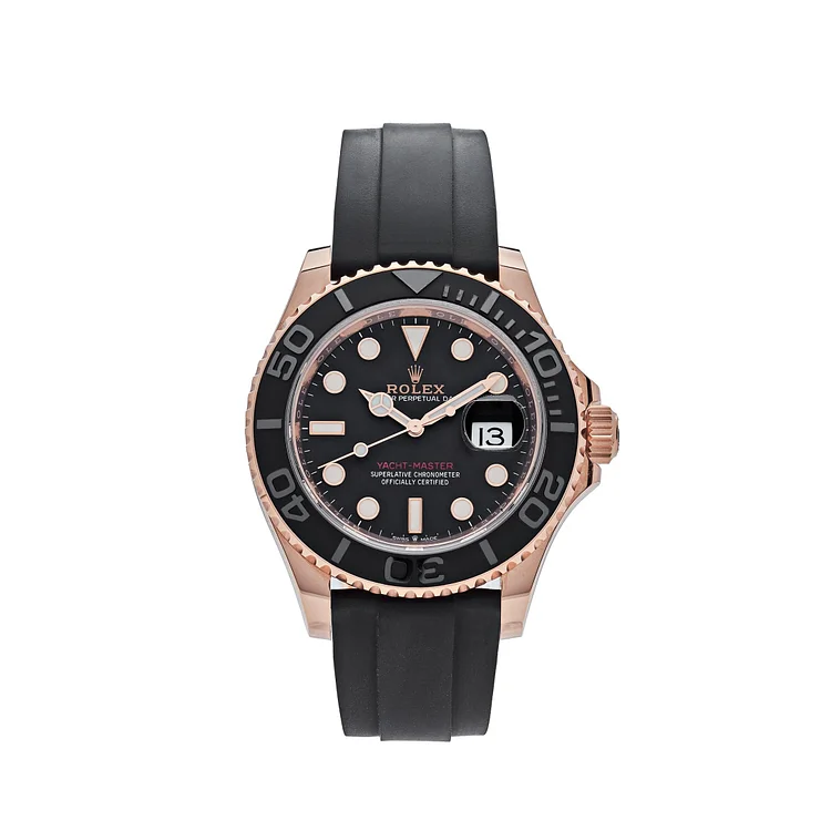 Rolex Yacht-Master 126655 Rose Gold Black Dial