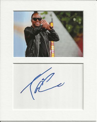 Taio Cruz music signed genuine authentic autograph signature and Photo Poster painting AFTAL COA