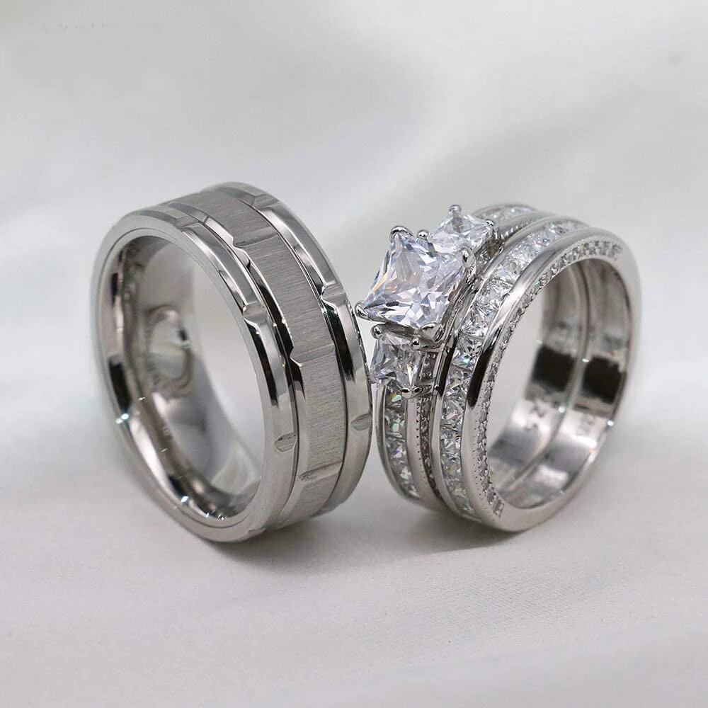 'Morning Dawn' Rings