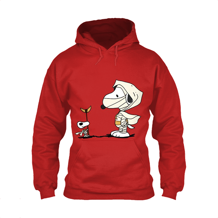 Snoopy Cosplays As Moonlight Knight, Snoopy Classic Hoodie