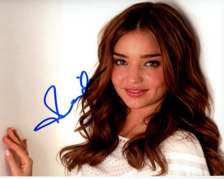 MIRANDA KERR Signed Autographed Photo Poster painting