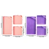 (US Only)6Pcs Diamond Art Tray Rhinestone Sorting Tray Diamond Painting Tray(Pink Purple)