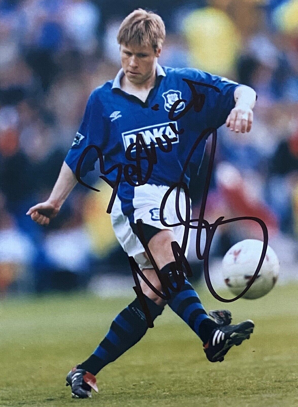 Nicky Barmby Genuine Hand Signed Everton 6X4 Photo Poster painting 2