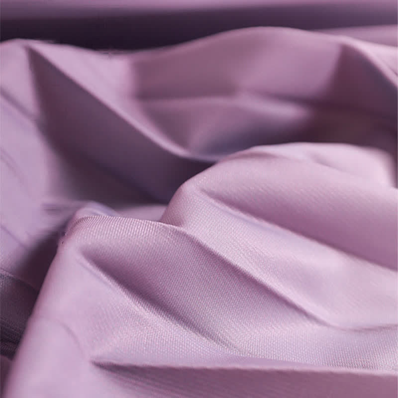 Gradient Color High Waist Pleated Skirt