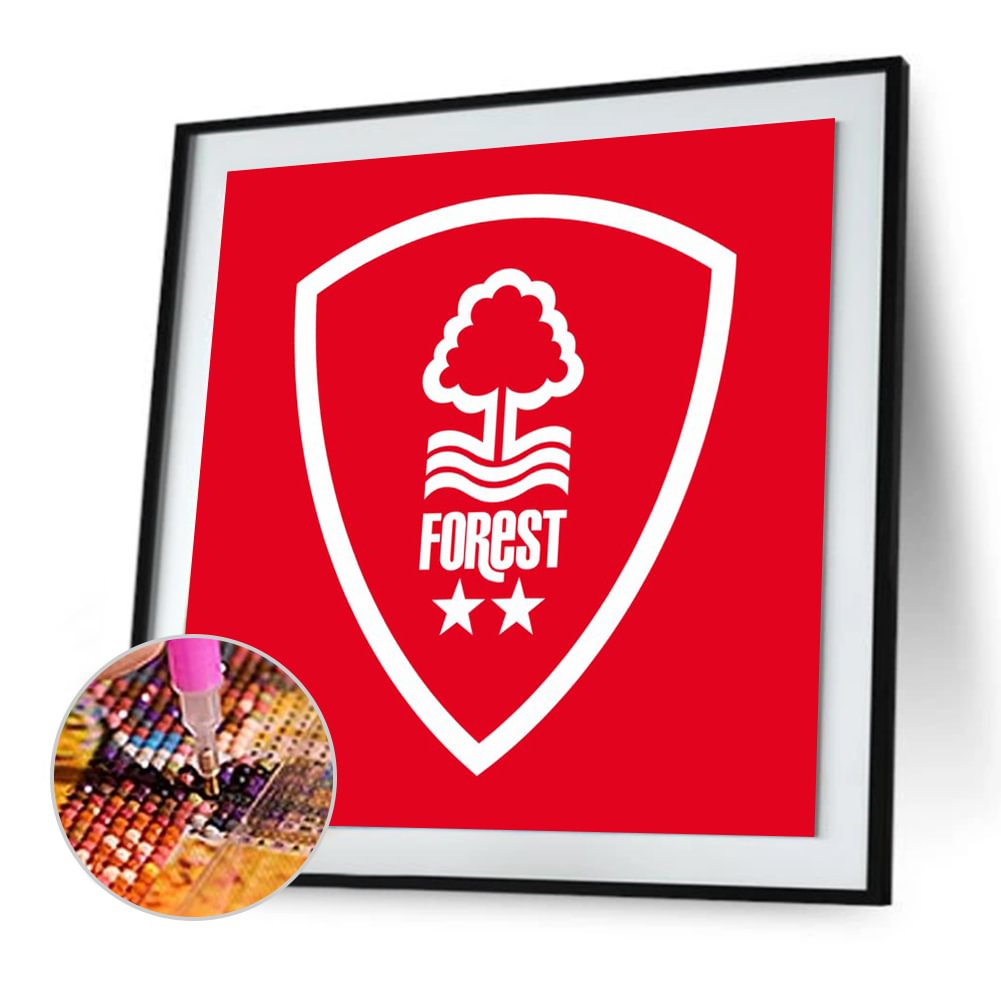 Football Logo-Full Round Diamond Painting