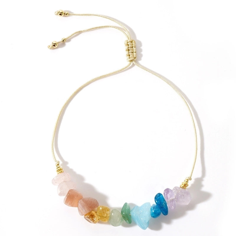 Casual Streetwear Geometric Semi-precious Stone Natural Stone Bracelets In Bulk