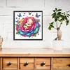 Diamond Painting-DIY Crystal Rhinestone Rose Child