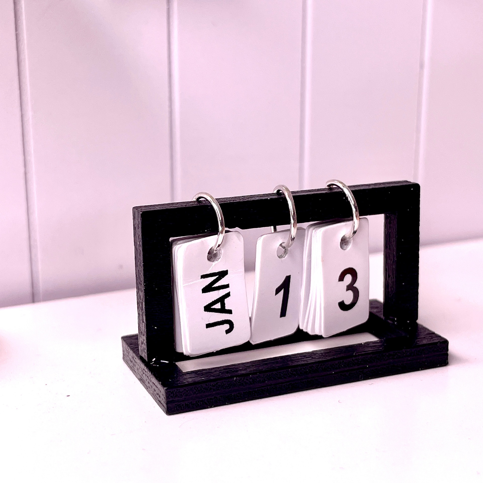 Mini Calendar for Doll House 
