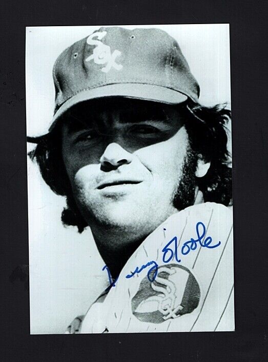 1969-73 DENNY O'TOOL-CHICAGO WHITE SOX AUTOGRAPHED 4X6 GLOSSY Photo Poster painting