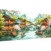 Reminiscence Of Jiangnan-11CT Stamped Cross Stitch 160*75cm/62.99*29.53in (Big Size) tapestrymarket