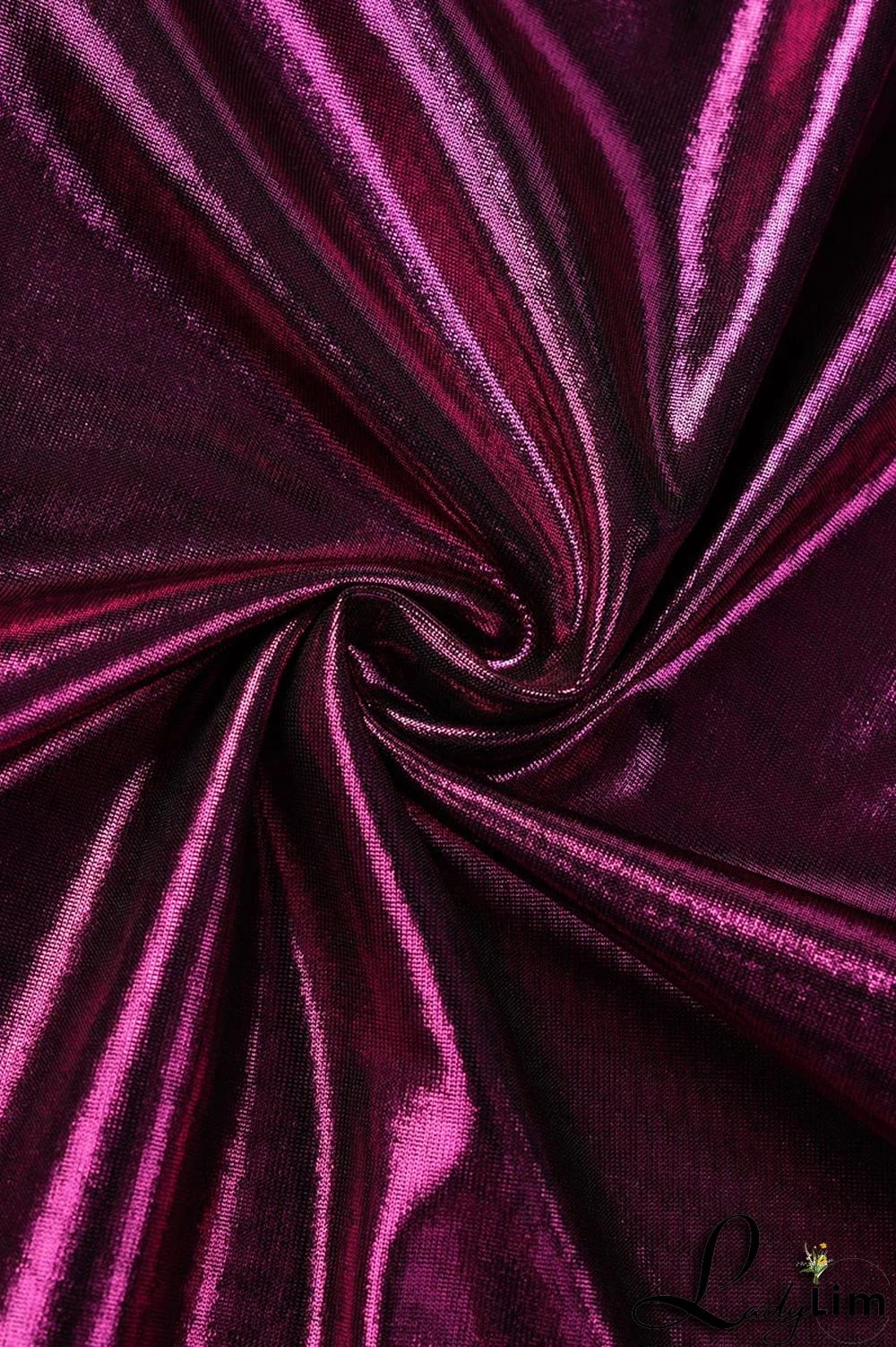 Fuchsia Sexy Solid Patchwork Backless Halter Skinny Jumpsuits