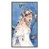 Masked Girl Full Stamped Cross Stitch 11CT 3-Strand 40x70cm