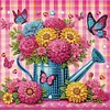 (US Only)Kettle Bouquet - Diamond Painting - Partial Special Shaped Drill (Canvas|30*30cm)