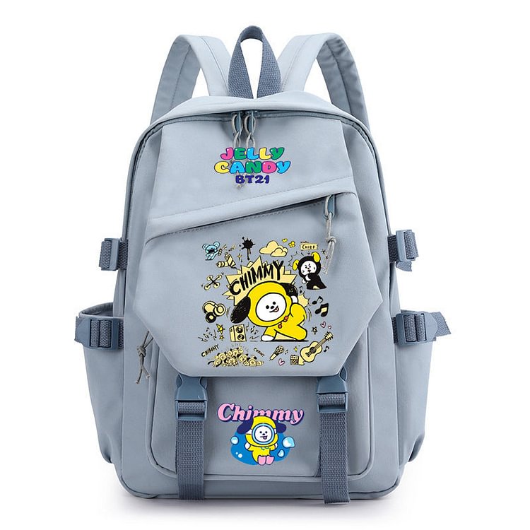 BT21 Animated Blue Backpack