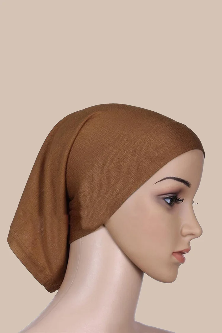 Daily Solid Color Hijab Ice Silk Headscarf