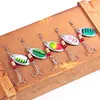 30pcs Metal Spoon Spinner Fishing Lure Artificial Bait for Bass Trout Perch Pike