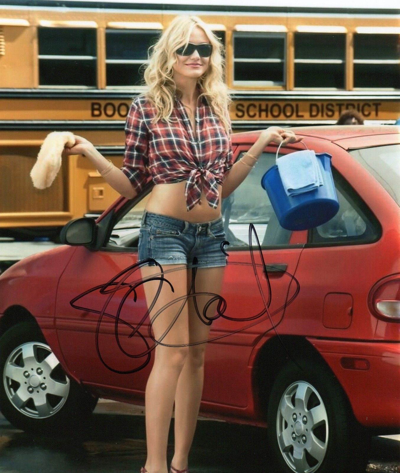 CAMERON DIAZ AUTOGRAPHED SIGNED A4 PP POSTER Photo Poster painting PRINT 16