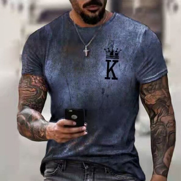 

Poker K - 3D Printed Men T Shirt, Xl, 501 Original