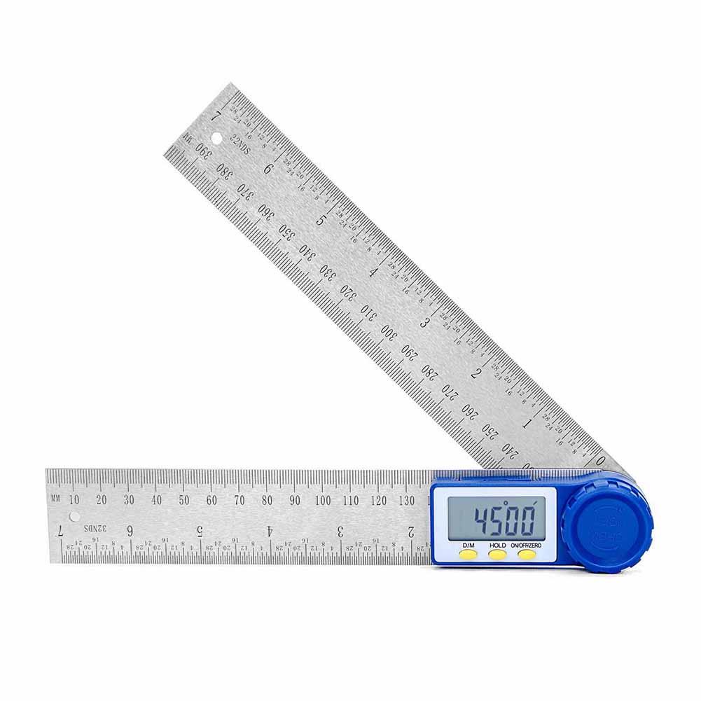 

200mm Digital Protractor Inclinometer Goniometer Ruler Level Measuring Tool, 501 Original