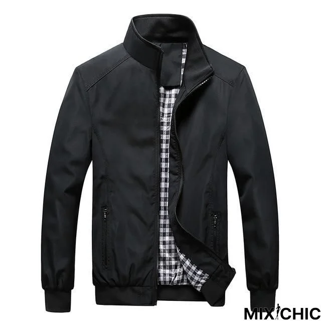 Jacket Men Fashion Casual Loose Mens Jacket Sportswear Bomber Jacket Mens Jackets and Coats Plus Size