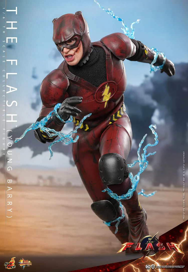 PRE-ORDER Hot Toys - The Flash - The Flash MMS723 (Young Barry Allen) 1/6  Action Figure