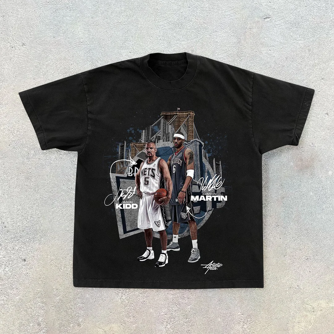 Retro hip-hop trendy street T-shirt