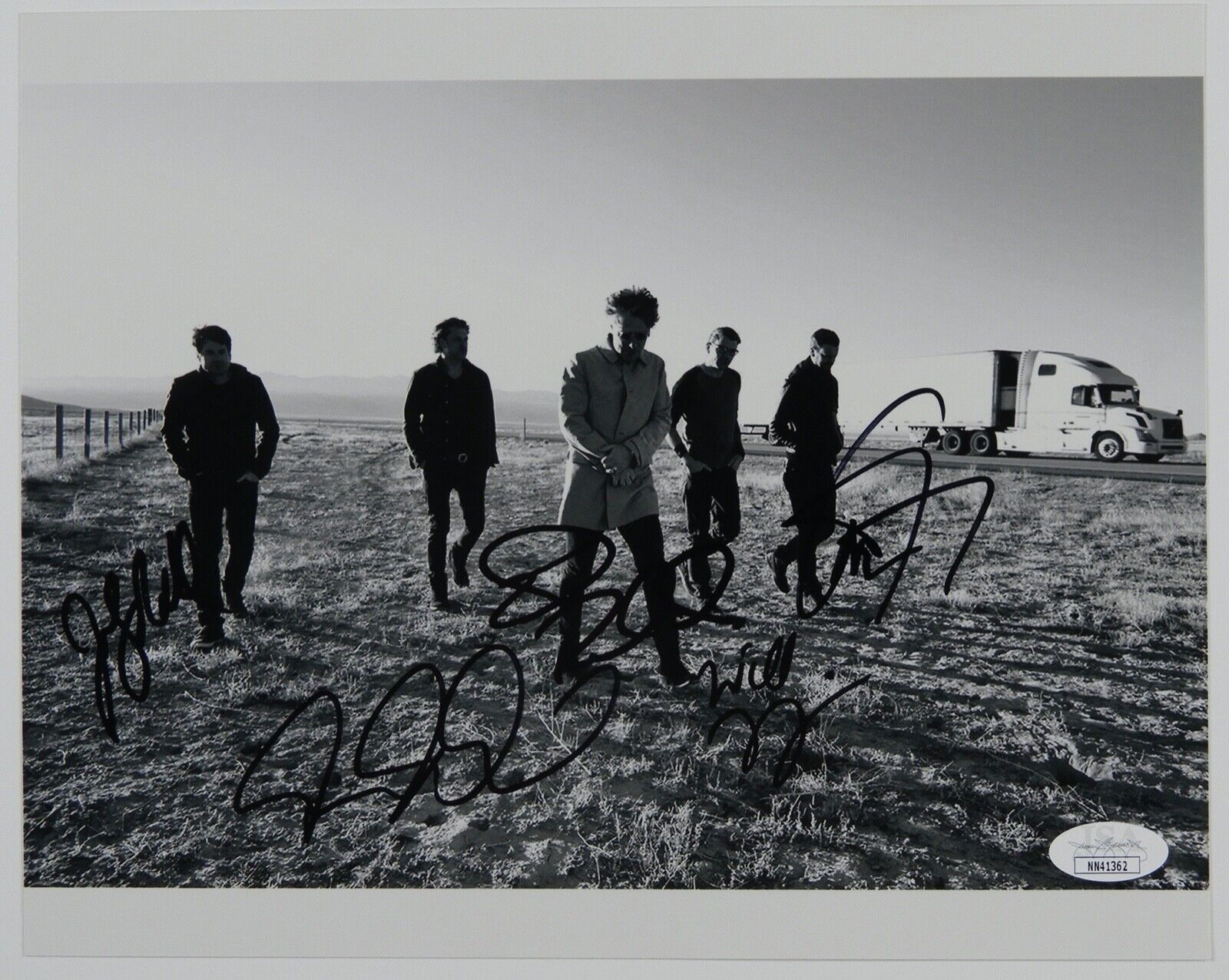 Collective Soul JSA Autograph Signed 8 x 10 Photo Poster painting Fully Signed Ed Roland Dean