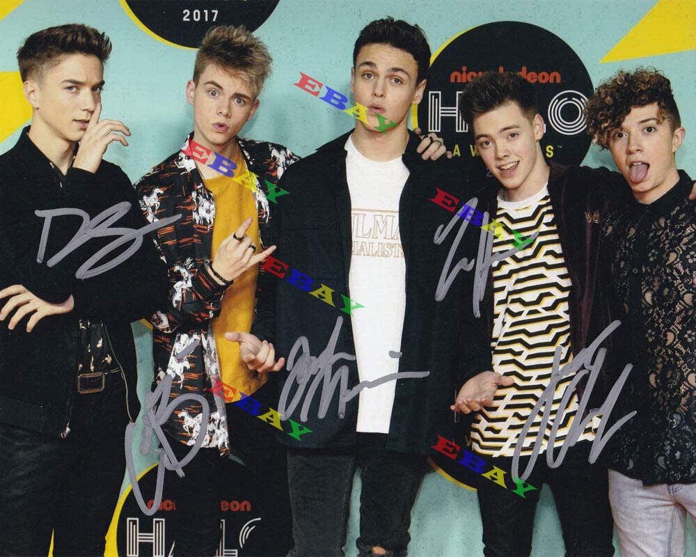 Why Don't We band Autographed signed 8x10 Photo Poster painting Reprint