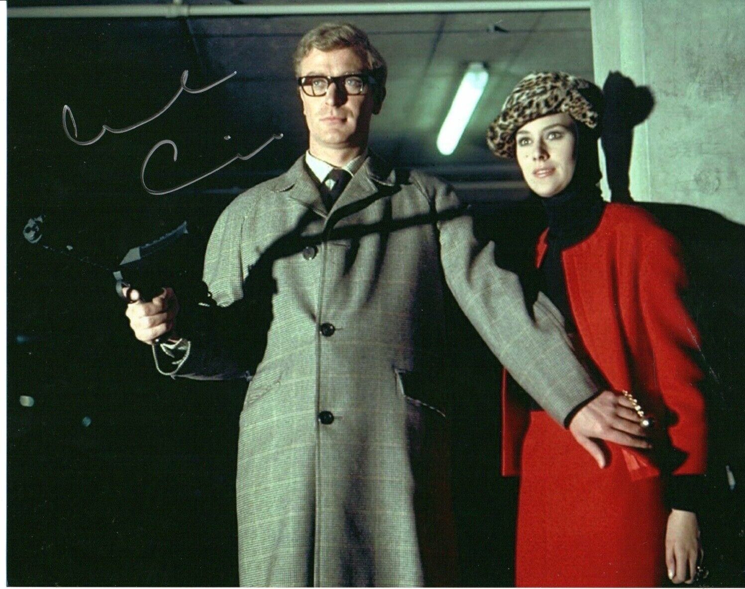 Michael Caine Signed 10x8 Photo Poster painting Film Star Autograph